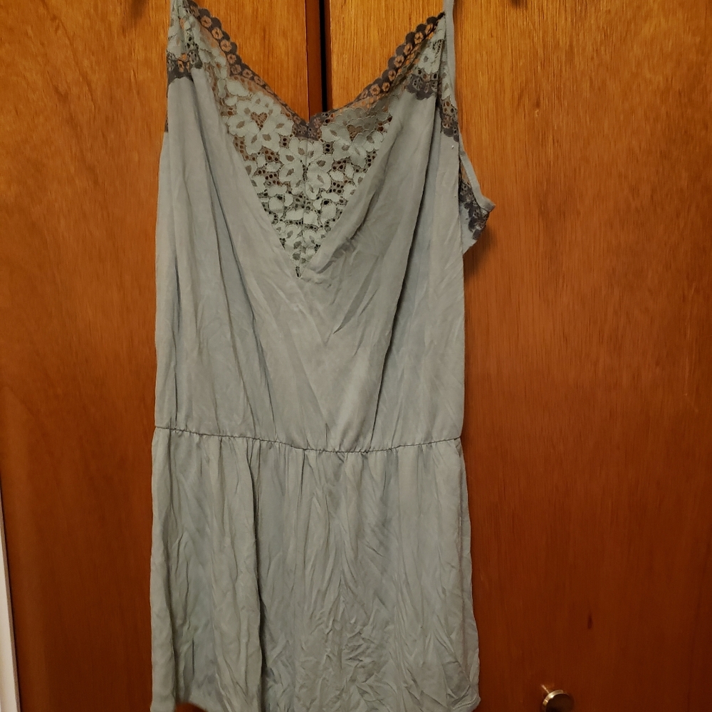 Victoria secret xl sleepwear romper olive green